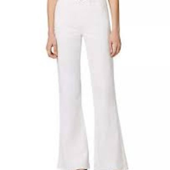 Joe's Jeans The Molly High Rise Flare White Denim sz 30 - Picture 1 of 9